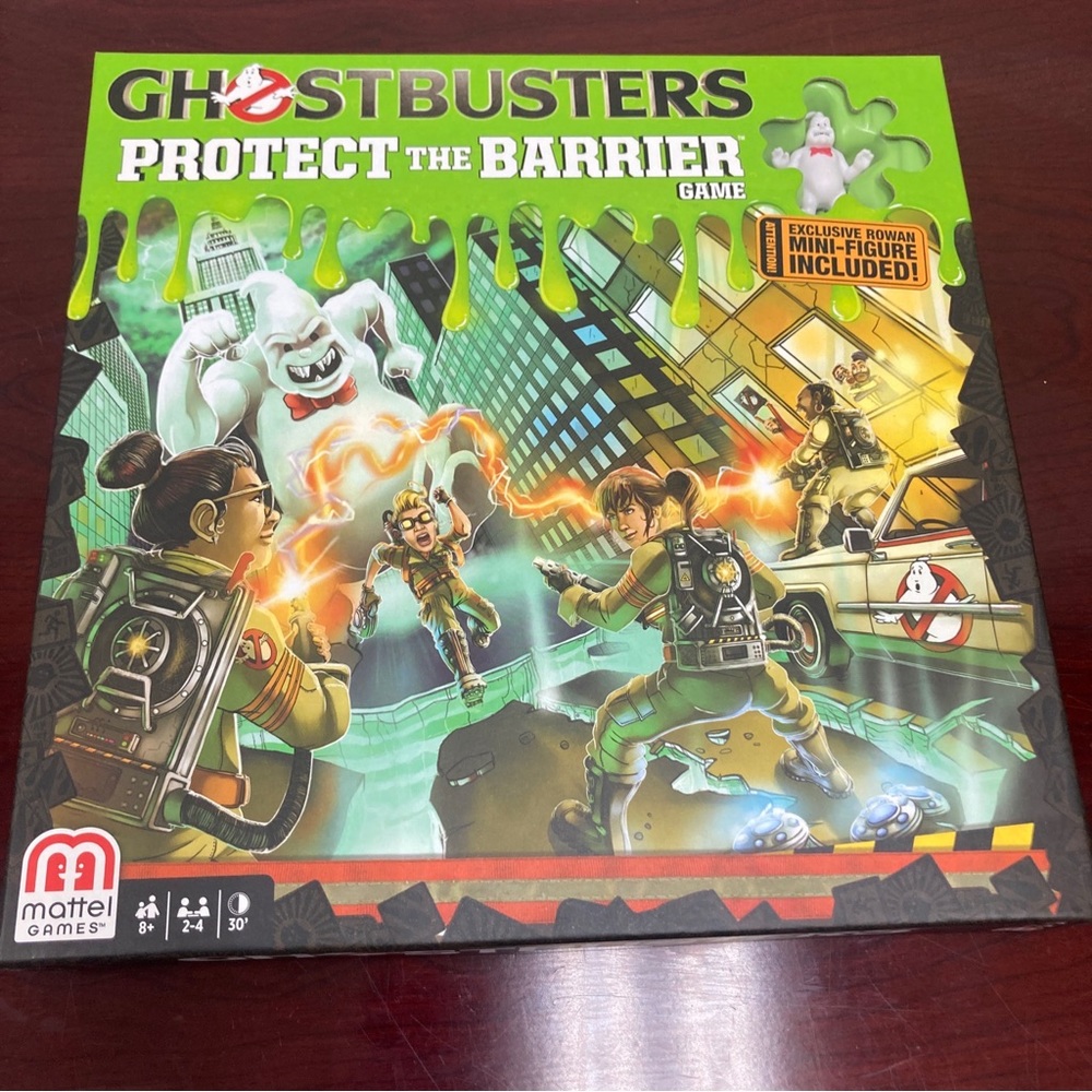Ghostbusters Protect the Barrier Game (NEW)